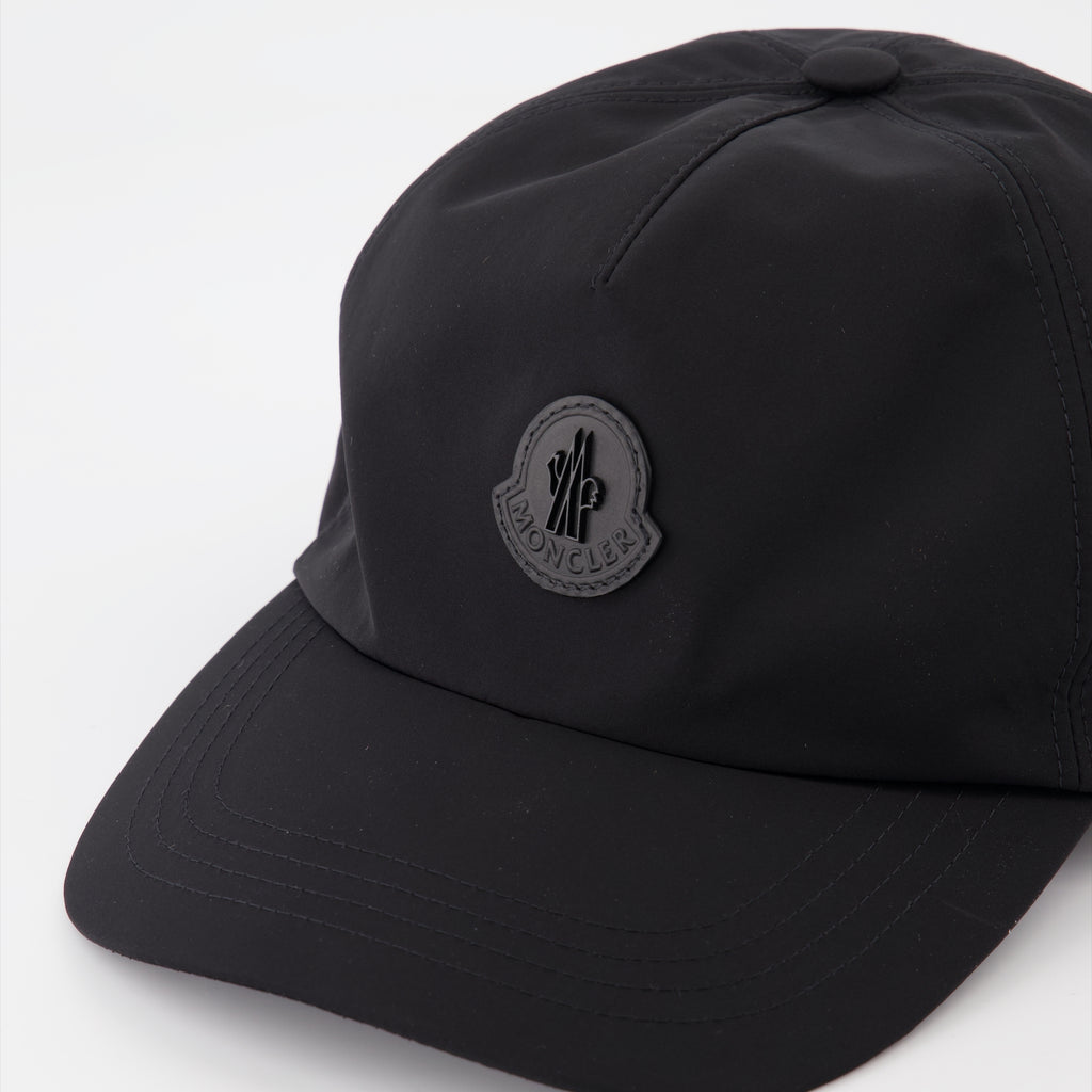 Chapeaux, casquettes et bonnets Casquette à logo Moncler Noir Homme