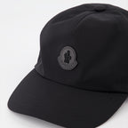 Chapeaux, casquettes et bonnets Casquette à logo Moncler Noir Homme