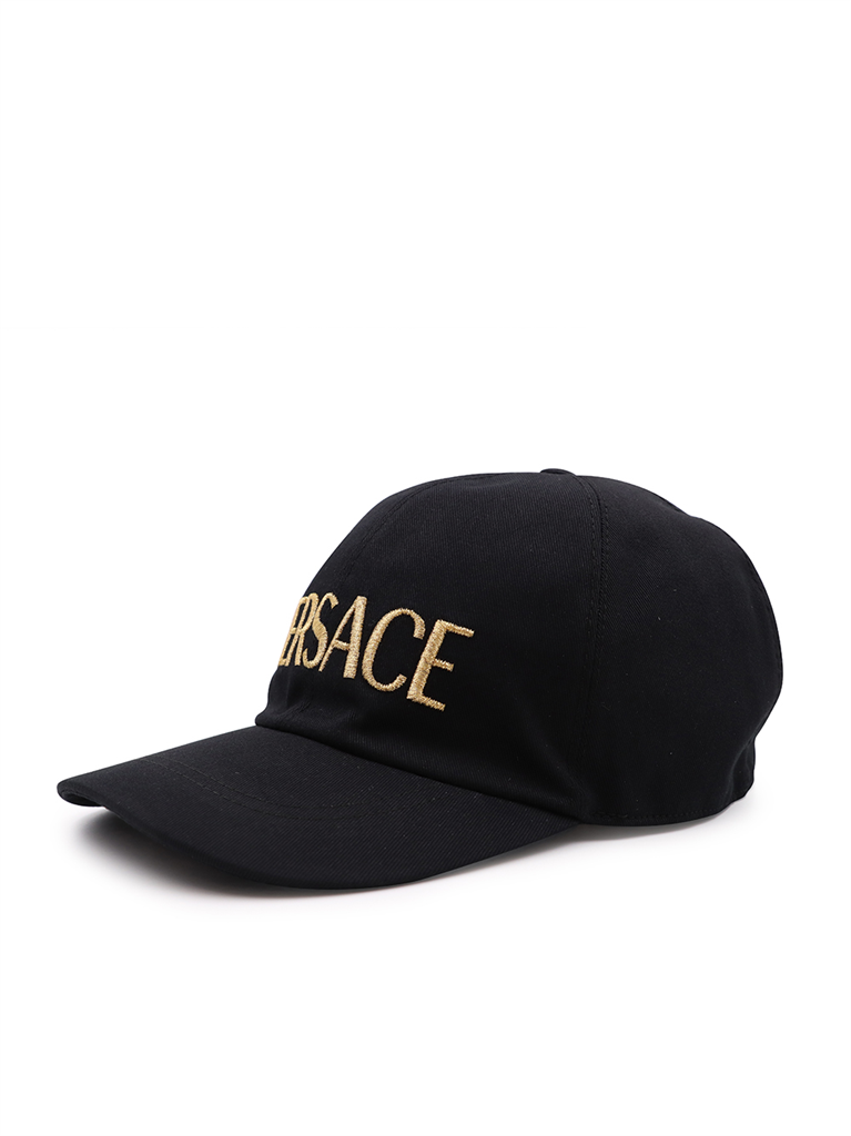Chapeaux, casquettes et bonnets Casquette à logo Versace Noir Homme