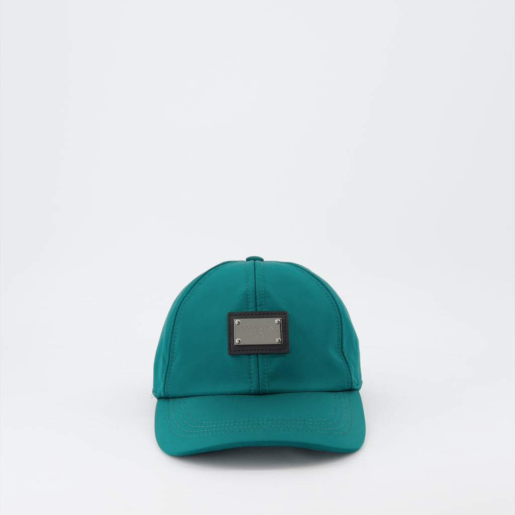 Hüte, caps und beanies Casquette à logo plaque Dolce & Gabbana Blau Homme