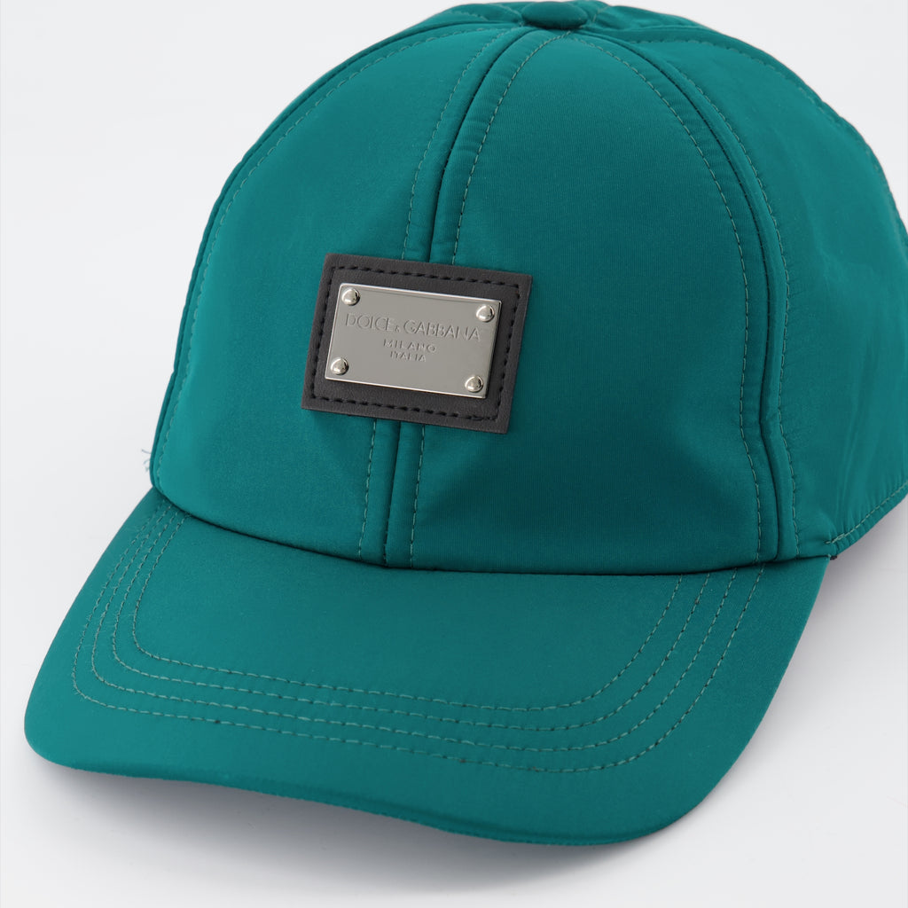 Hüte, caps und beanies Casquette à logo plaque Dolce & Gabbana Blau Homme