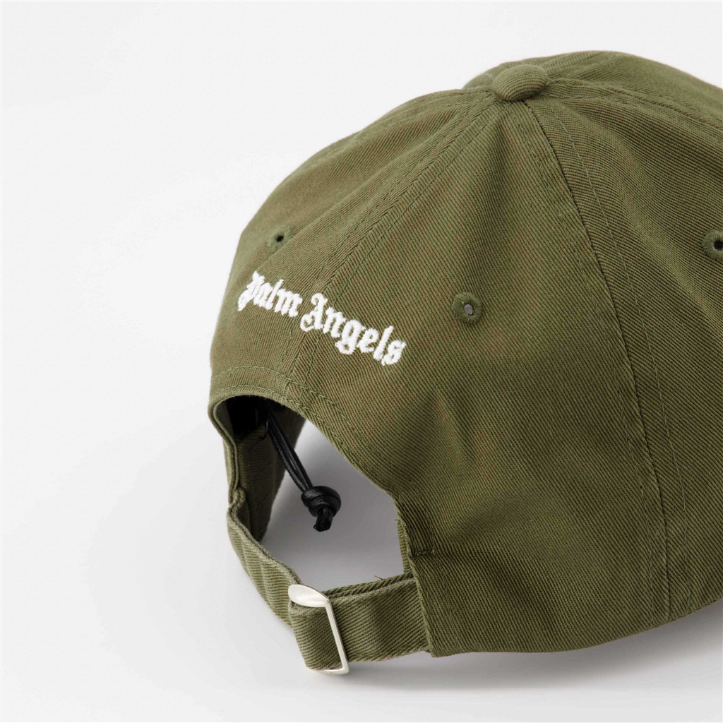 Chapeaux, casquettes et bonnets Casquette à logo Palm Angels Vert Homme