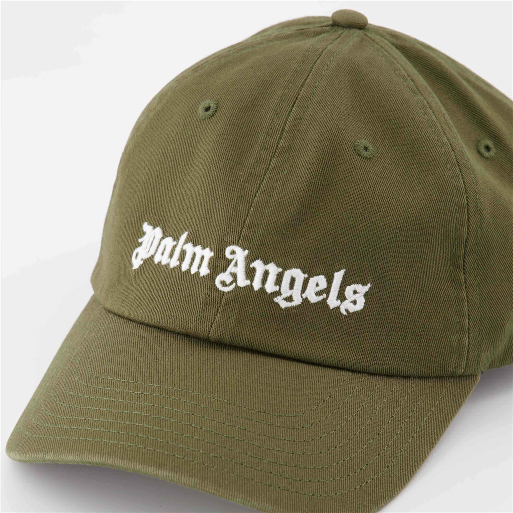Chapeaux, casquettes et bonnets Casquette à logo Palm Angels Vert Homme