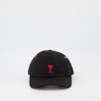 Chapeaux, casquettes et bonnets Casquette Ami de Coeur Ami PARIS Noir Unisexe