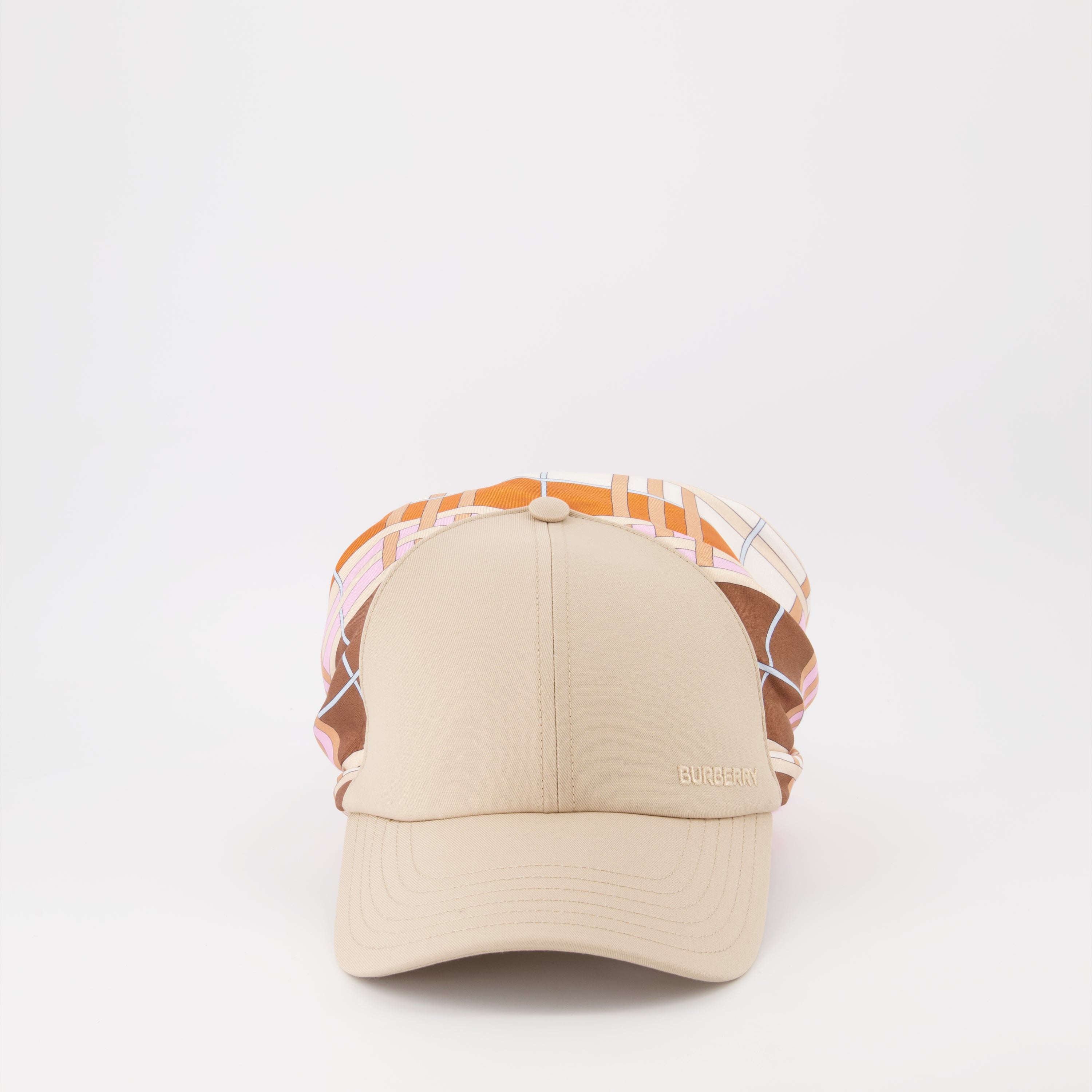 Chapéus, bonés e gorros Casquette avec foulard Burberry Rosa Femme