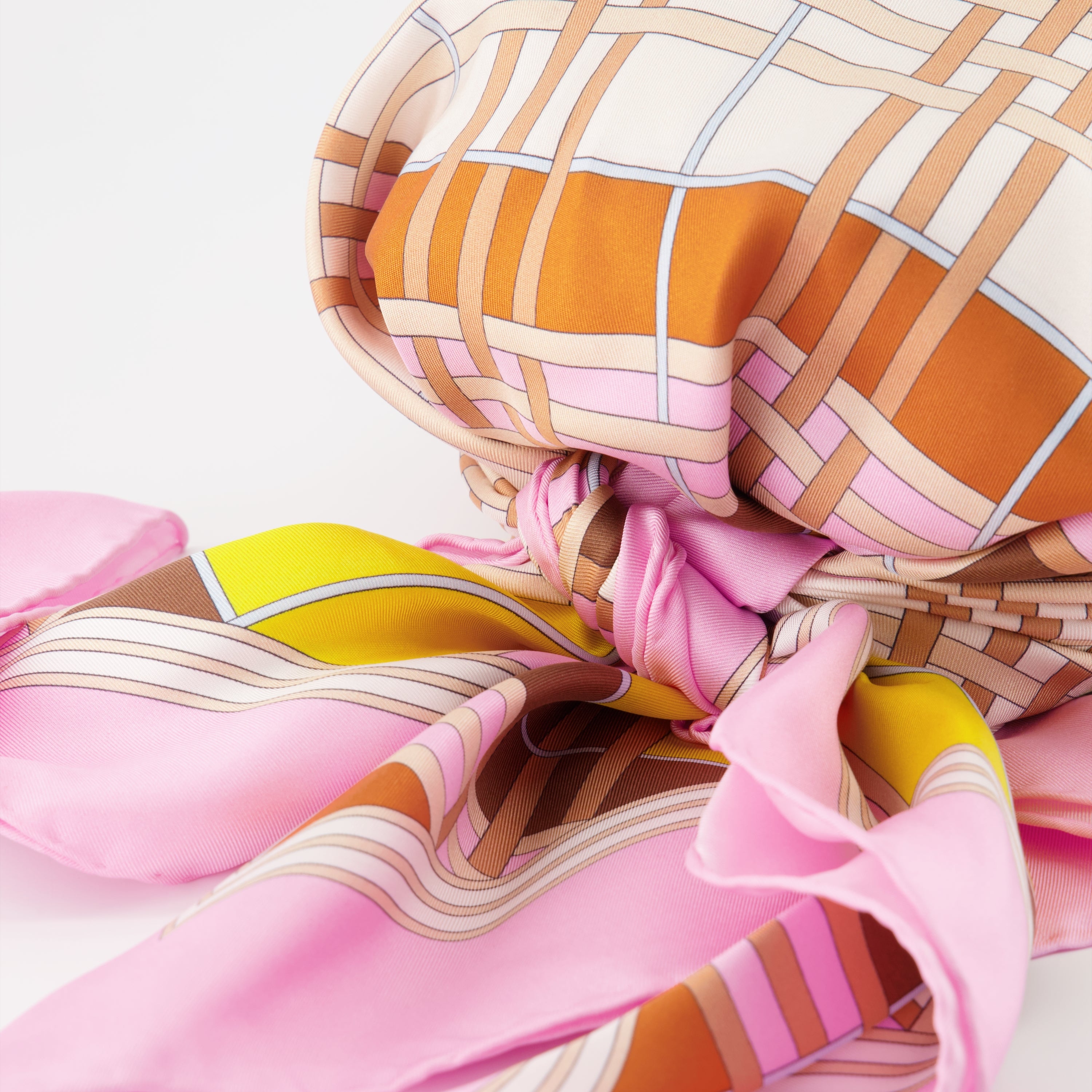 Chapéus, bonés e gorros Casquette avec foulard Burberry Rosa Femme