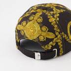 Casquette Barocco noir or