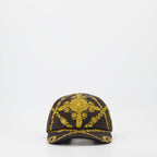 Casquette Barocco noir or