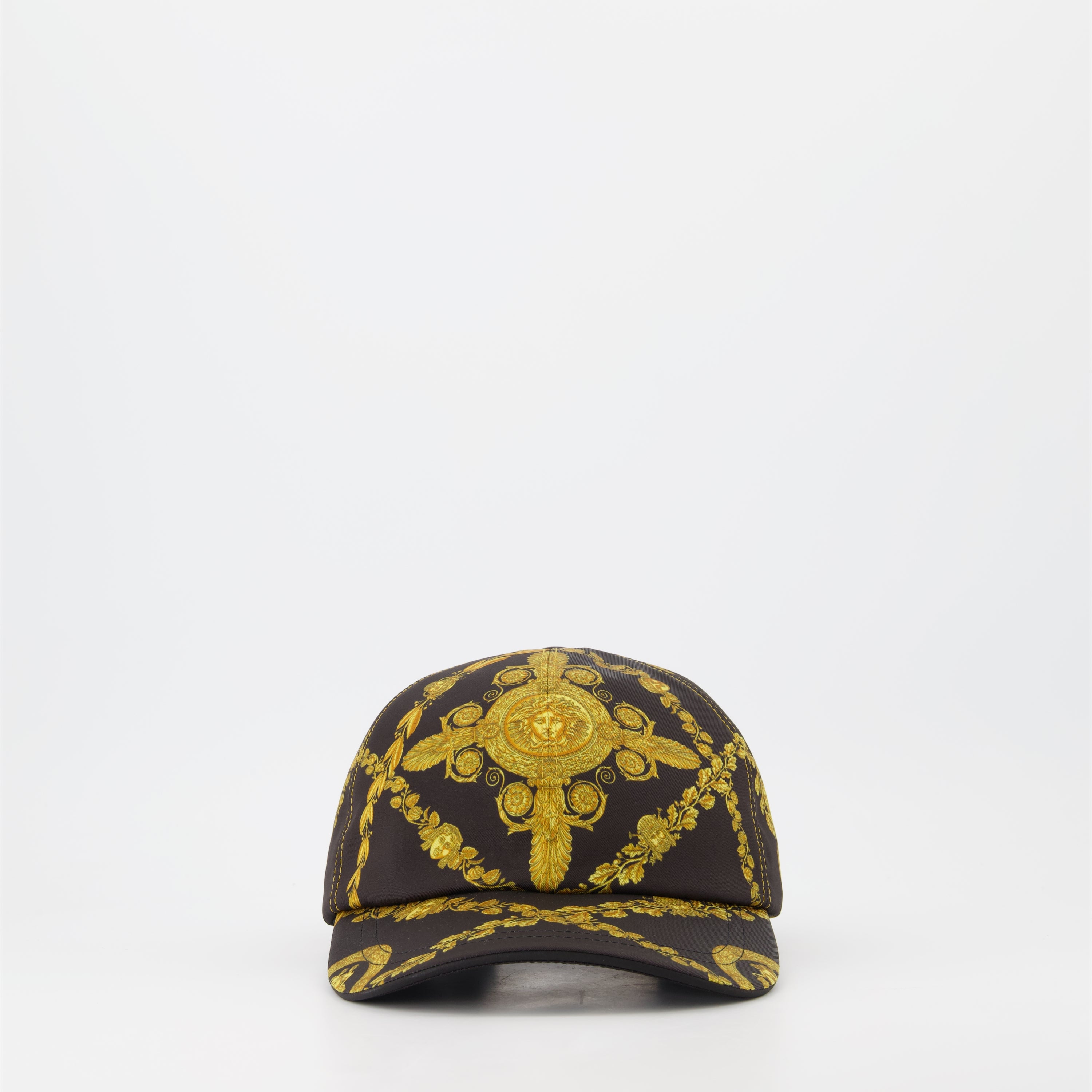 Casquette Barocco noir or