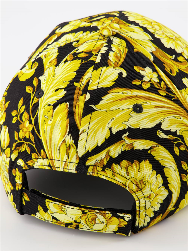 Chapéus, bonés e gorros Casquette Barocco Versace Ouro Homme