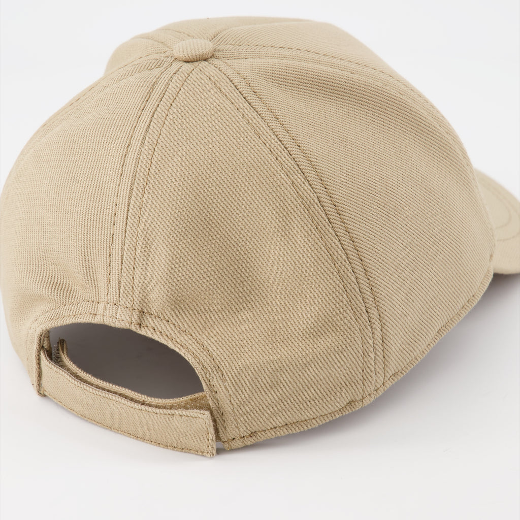 Chapeaux, casquettes et bonnets Casquette à logo Miu Miu Beige Femme