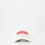 Casquette blanche Coeur Sacré