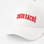 Casquette blanche Coeur Sacré