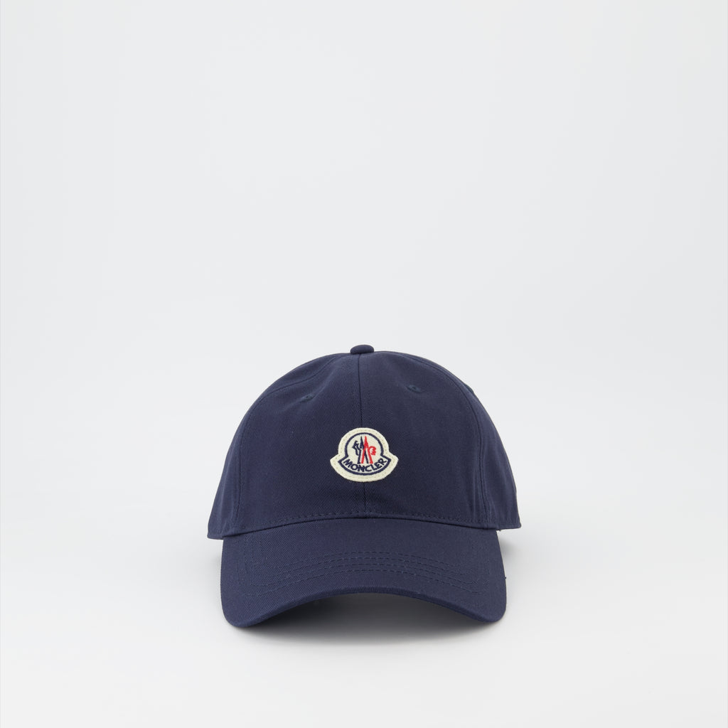 Chapeaux, casquettes et bonnets Casquette à logo Moncler Bleu Homme