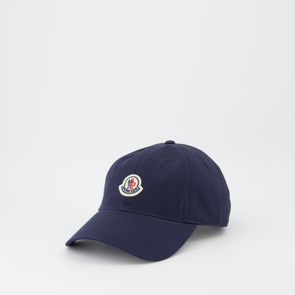 Chapeaux, casquettes et bonnets Casquette à logo Moncler Bleu Homme