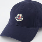 Chapeaux, casquettes et bonnets Casquette à logo Moncler Bleu Homme
