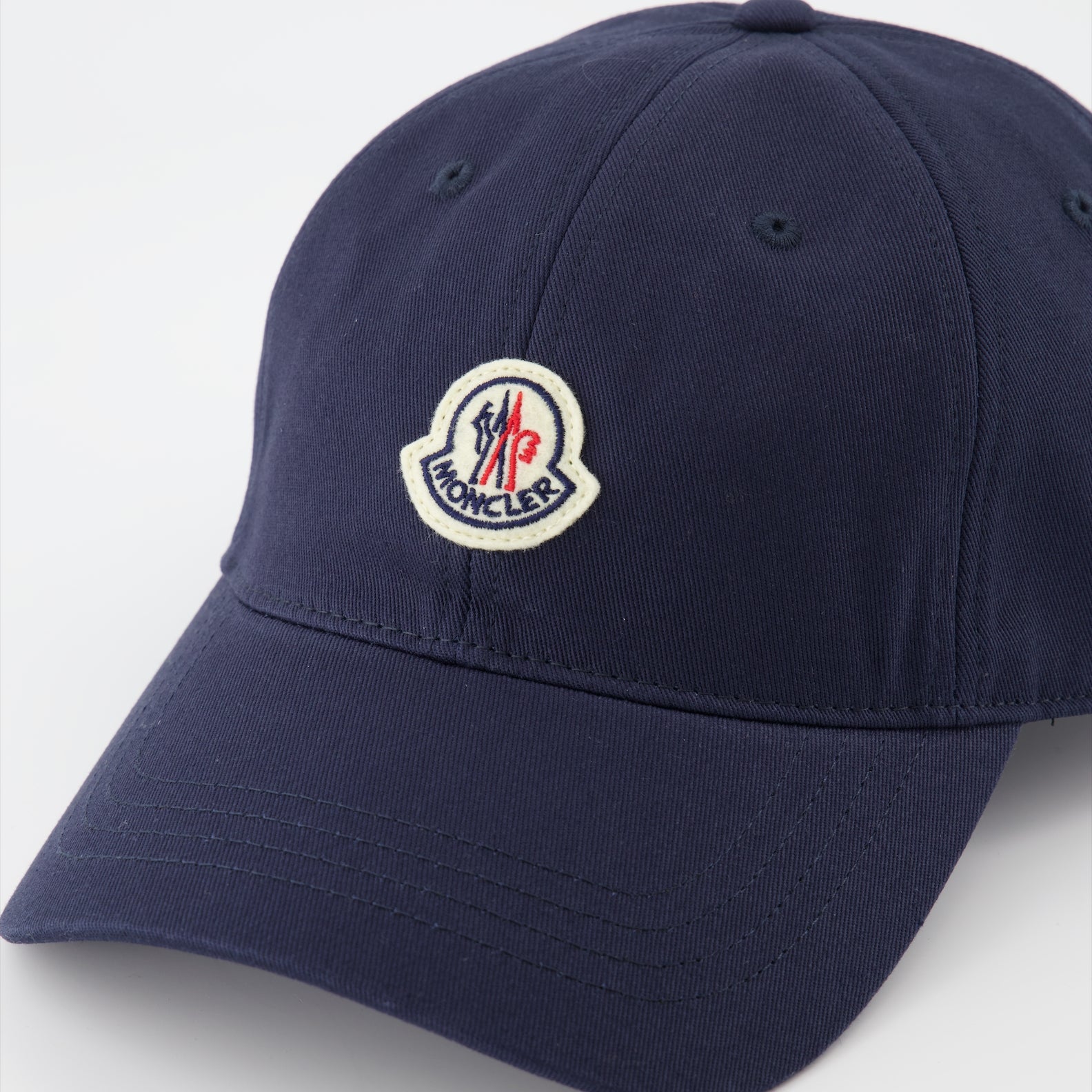 Chapeaux, casquettes et bonnets Casquette à logo Moncler Bleu Homme