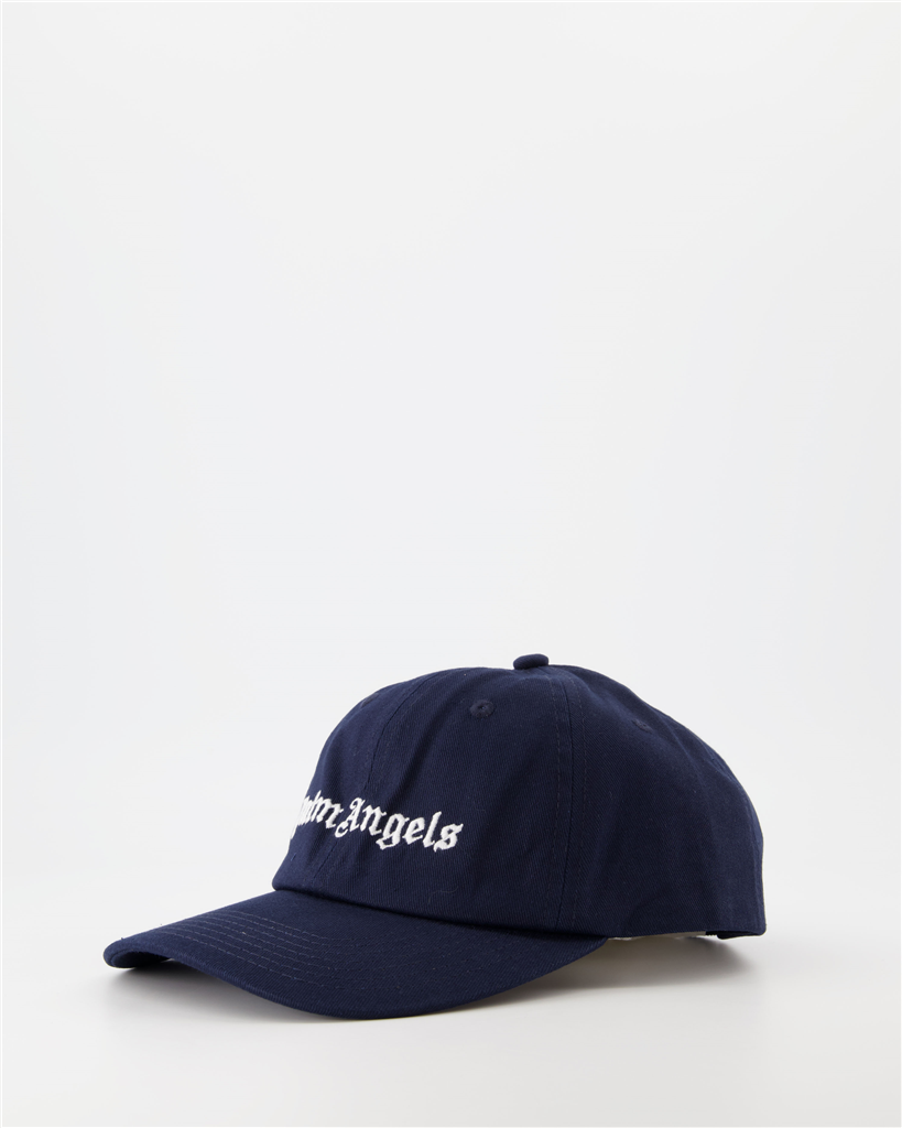 Chapeaux, casquettes et bonnets Casquette à logo Palm Angels Bleu Homme