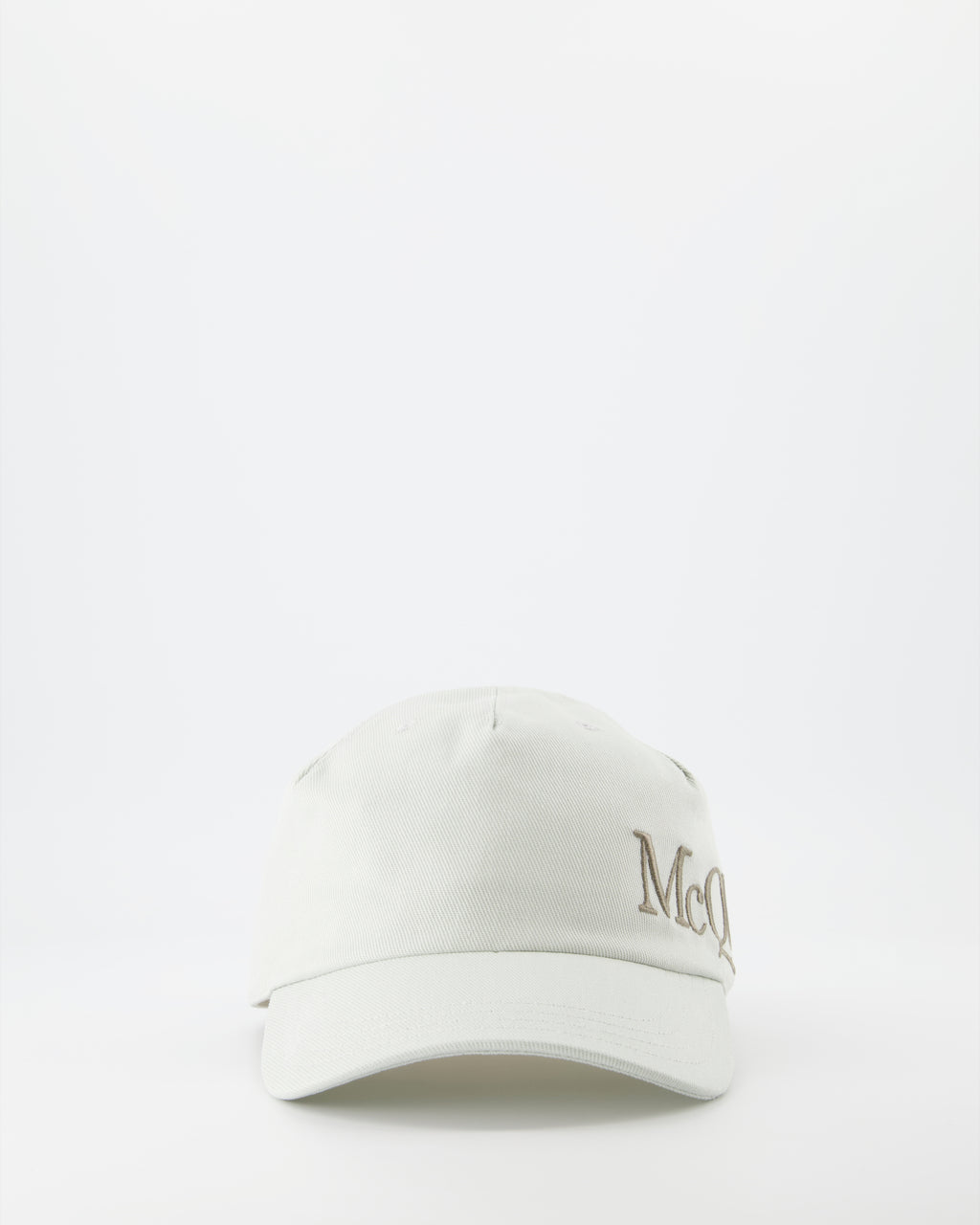 Chapeaux, casquettes et bonnets Casquette à logo brodé Alexander McQueen Beige Homme