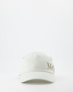 Chapeaux, casquettes et bonnets Casquette à logo brodé Alexander McQueen Beige Homme