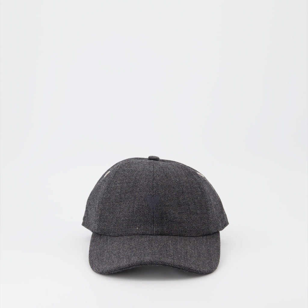 Chapéus, bonés e gorros Casquette classique Ami PARIS Cinza Unissex