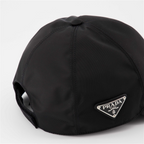 Chapeaux, casquettes et bonnets Casquette en Re-Nylon Prada Noir Homme