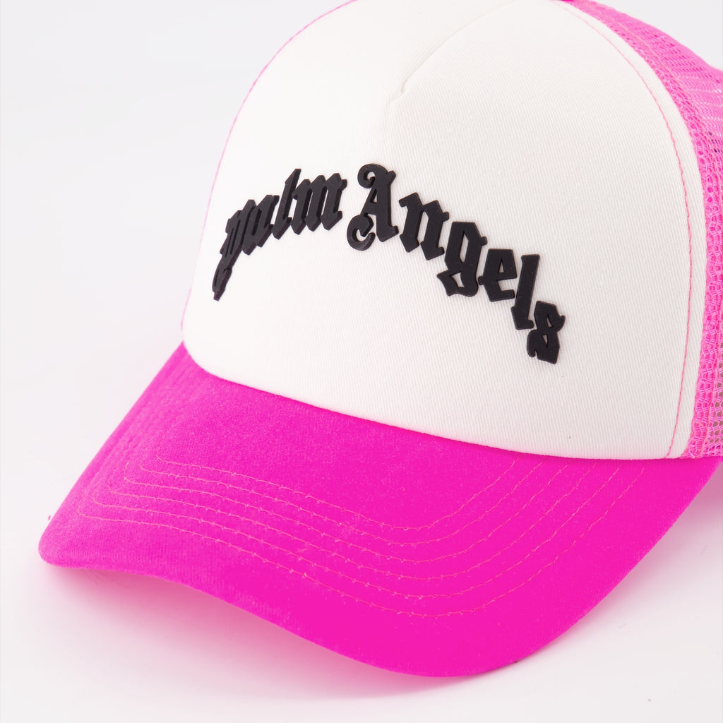 Chapeaux, casquettes et bonnets Casquette à logo Palm Angels Rose Femme
