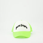 Chapeaux, casquettes et bonnets Casquette à logo Palm Angels Vert Homme
