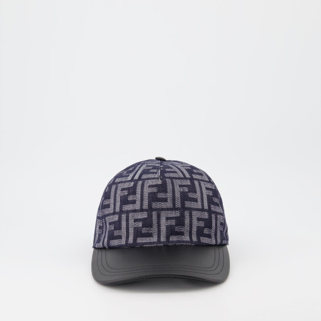 Chapeaux, casquettes et bonnets Casquette FF Fendi Bleu Homme