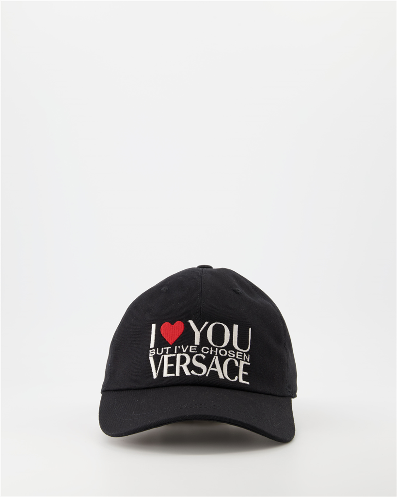 Chapéus, bonés e gorros Casquette I ♡ You Versace Preto Femme