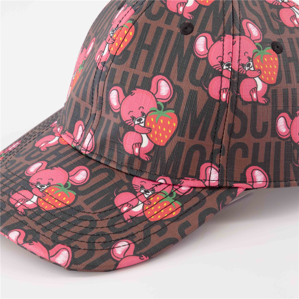 Chapéus, bonés e gorros Casquette monogrammée Moschino Marrom Homme