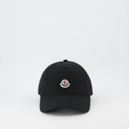 Chapeaux, casquettes et bonnets Casquette à logo Moncler Noir Femme