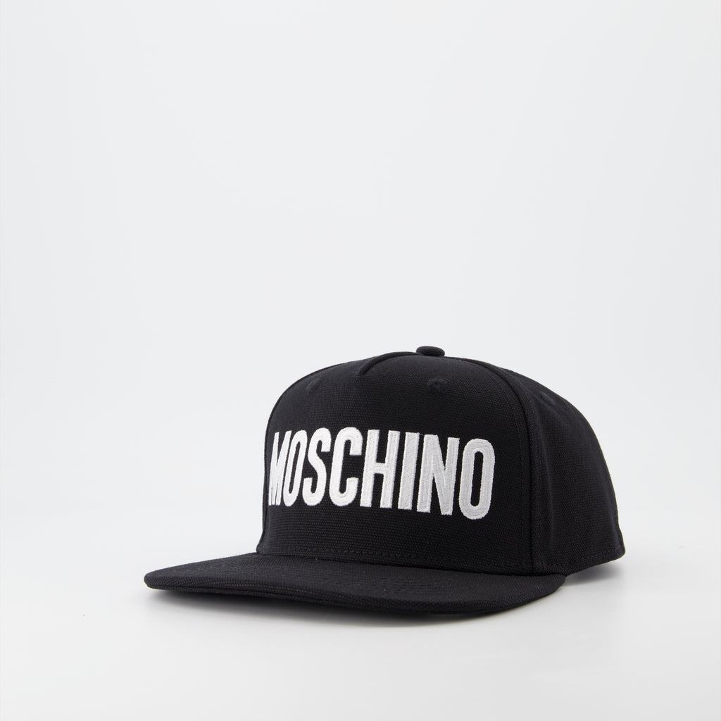 Chapeaux, casquettes et bonnets Casquette à logo Moschino Noir Homme