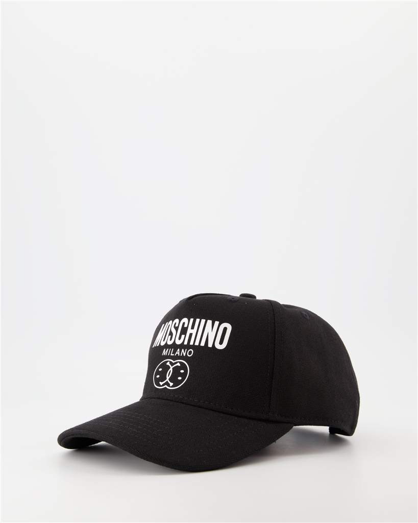 Chapeaux, casquettes et bonnets Casquette à logo Moschino Noir Homme