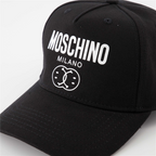 Chapeaux, casquettes et bonnets Casquette à logo Moschino Noir Homme