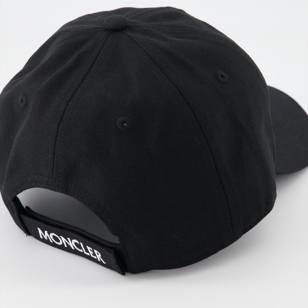 Chapeaux, casquettes et bonnets Casquette à logo Moncler Noir Femme