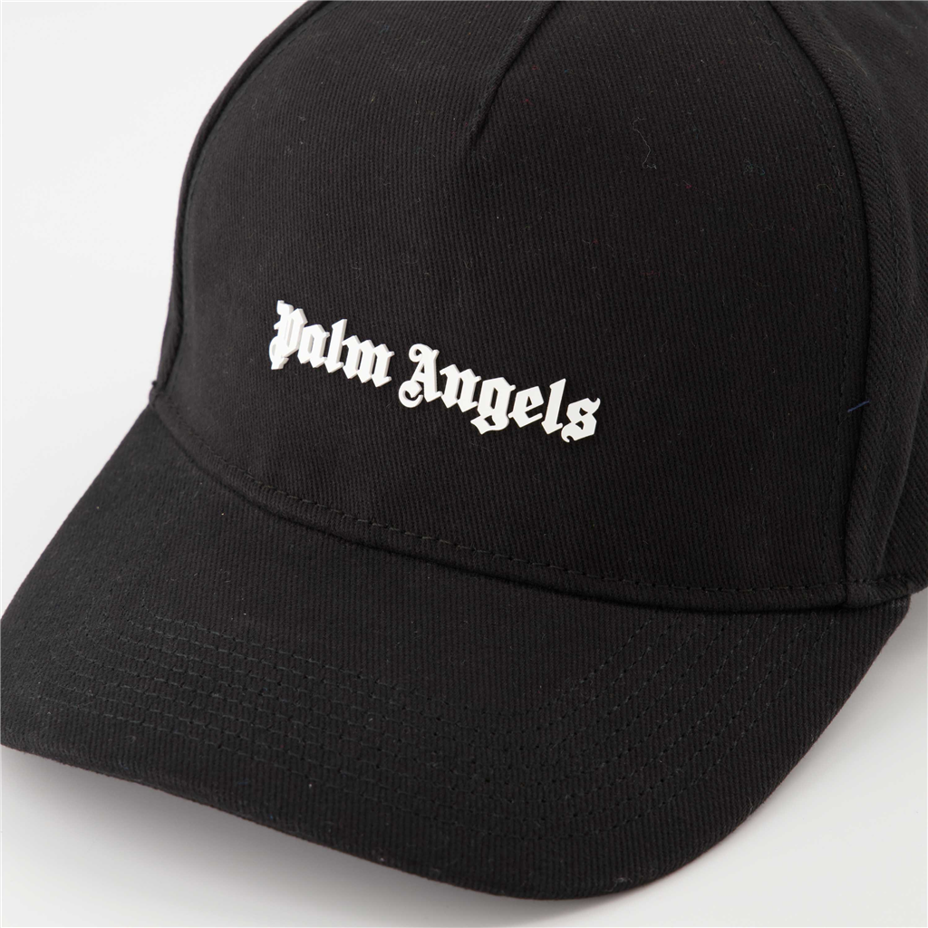 Chapeaux, casquettes et bonnets Casquette à logo Palm Angels Noir Homme
