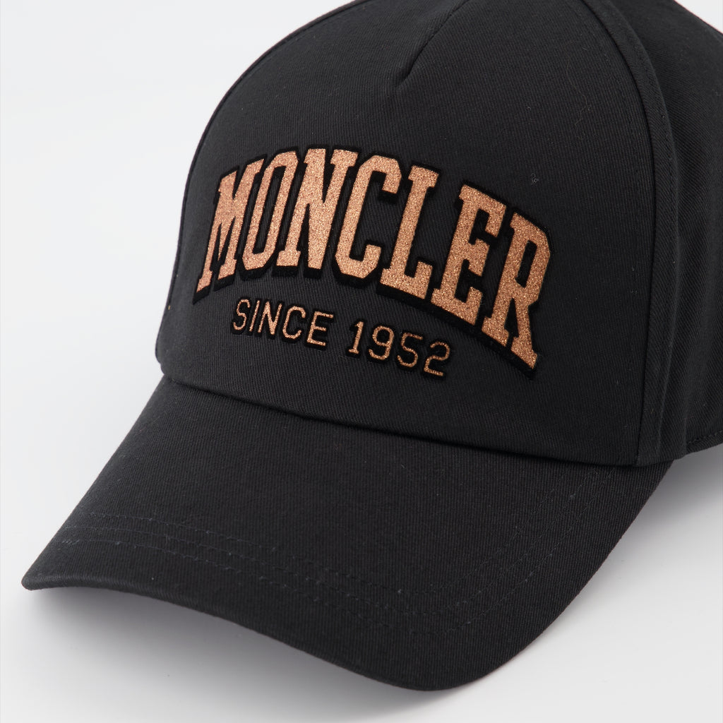 Chapeaux, casquettes et bonnets Casquette Since 1952 Moncler pour Homme Noir Moncler Noir Homme