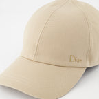 Chapéus, bonés e gorros Casquette oblique Dior Bege Homme