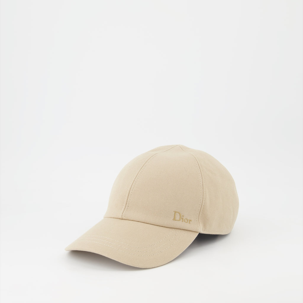 Chapéus, bonés e gorros Casquette oblique Dior Bege Homme