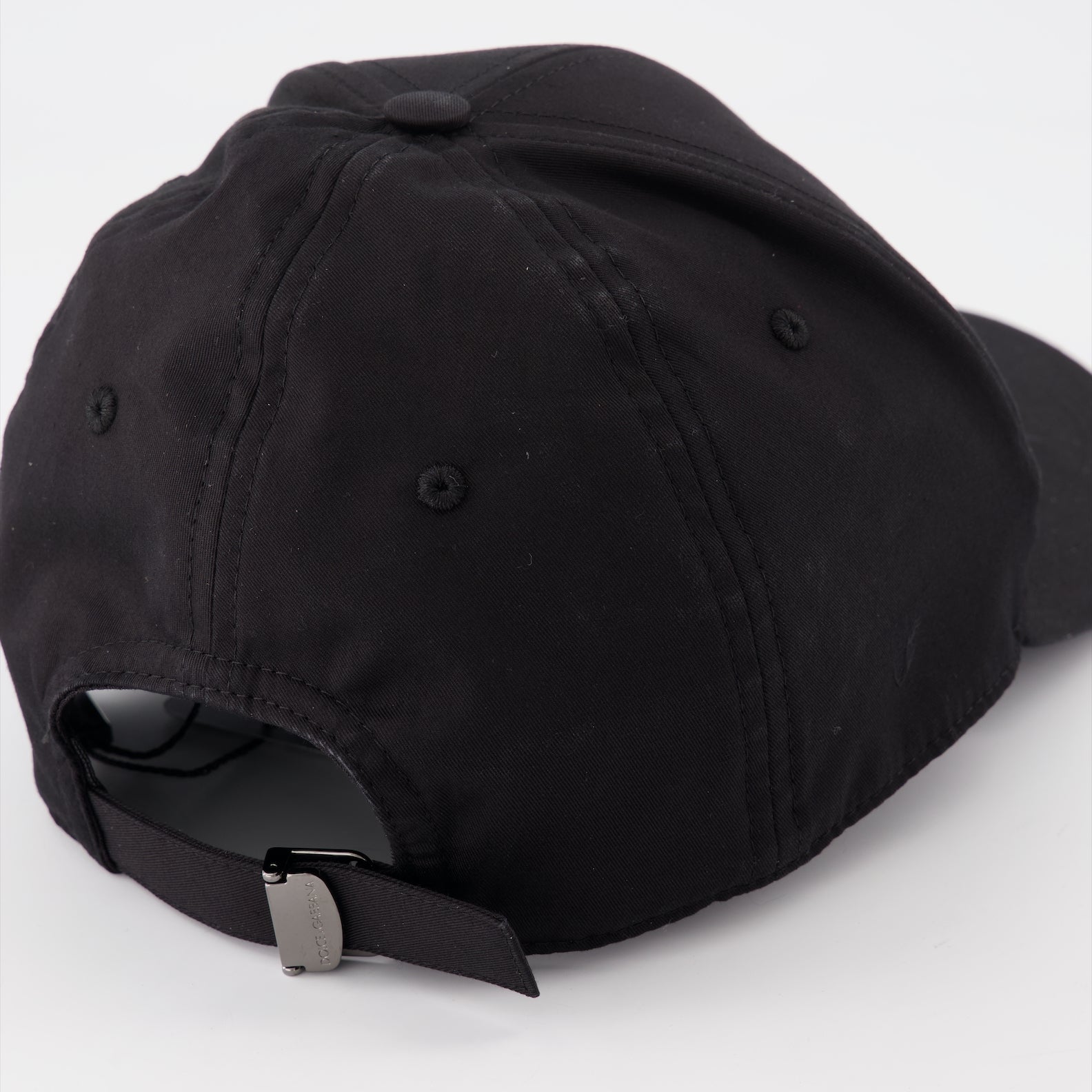 Chapeaux, casquettes et bonnets Casquette Rapper Dolce & Gabbana Noir Homme