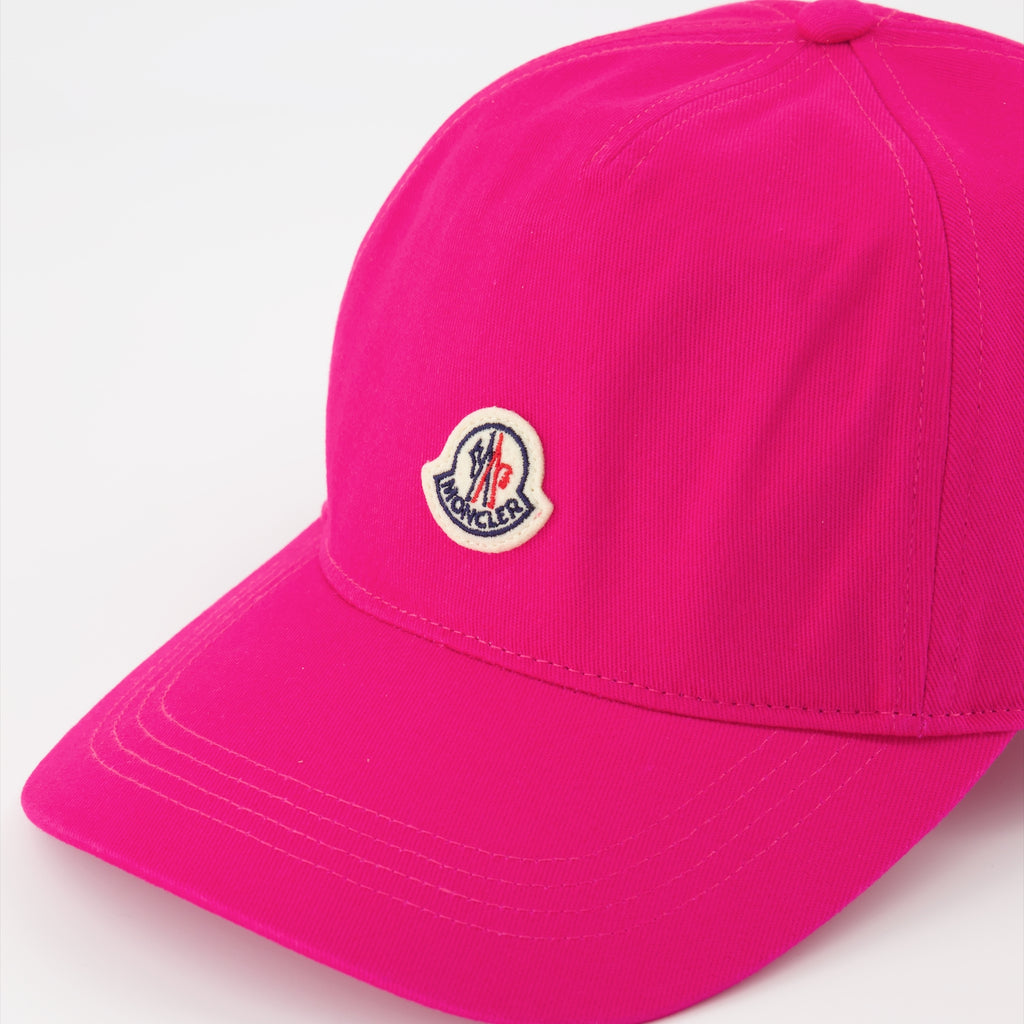 Chapeaux, casquettes et bonnets Casquette à logo Moncler Rose Femme