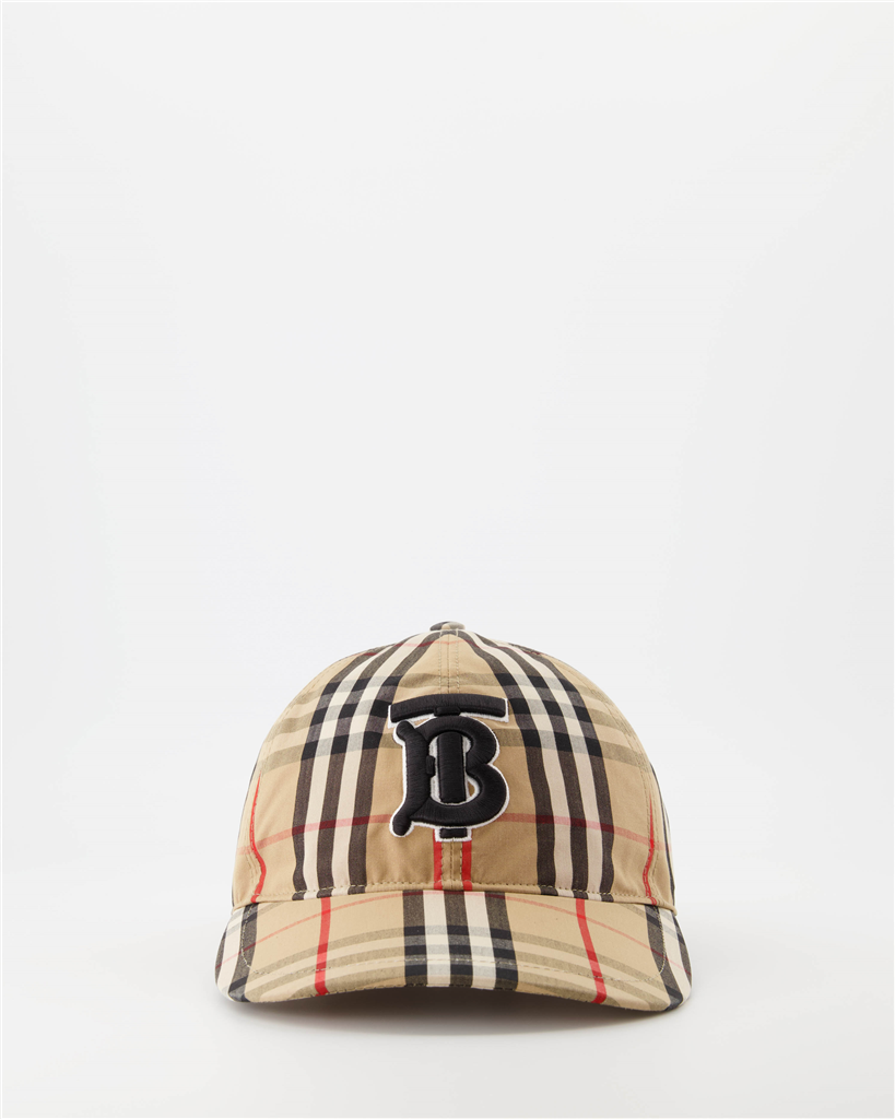 Chapeaux, casquettes et bonnets Casquette à carreaux Burberry Beige Homme