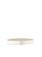 Ceintures Ceinture 4G réversible Givenchy Blanc Femme