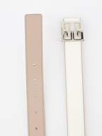 Ceintures Ceinture 4G réversible Givenchy Blanc Femme