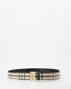 Cintos Ceinture à carreaux Burberry Bege Femme