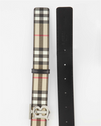 Cintos Ceinture à carreaux Burberry Bege Femme