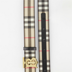 Cintos Ceinture à carreaux Burberry Bege Femme