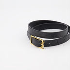 Cintos Ceinture Cassandre Saint Laurent Preto Homme