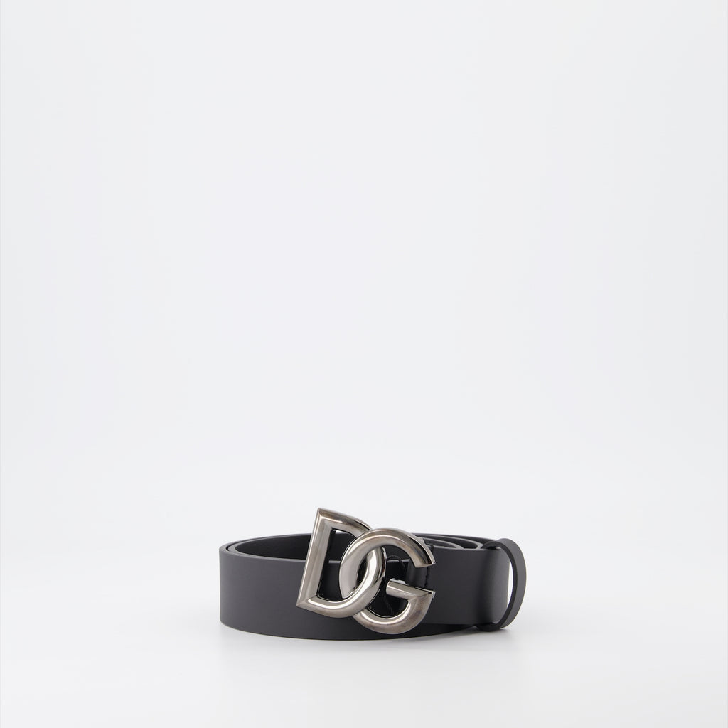 Cintos Ceinture DG Dolce & Gabbana Preto Homme